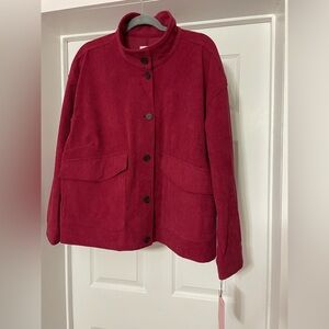NWT Avec Les Filles corduroy jacket anthropolgie 2X
